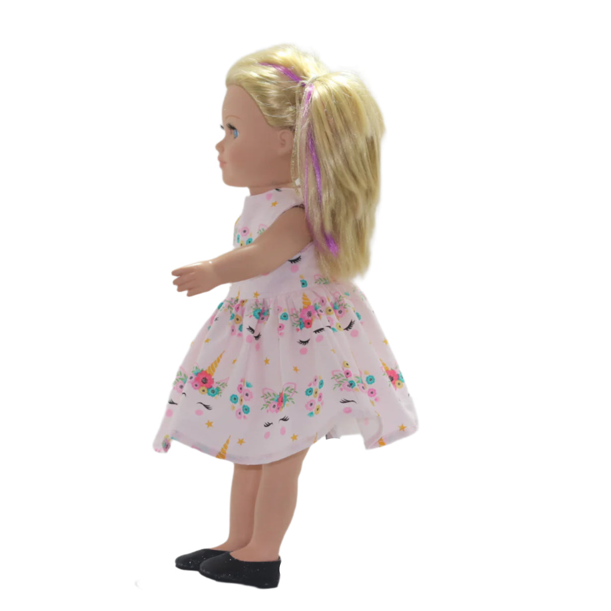 18 inch short sleeve dressed.