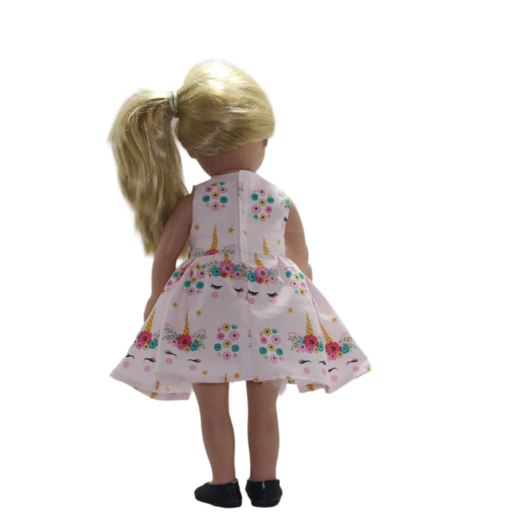 18 inch short sleeve dressed.
