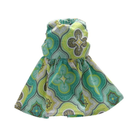 18" Cotton Agua Gray Mardala Dress