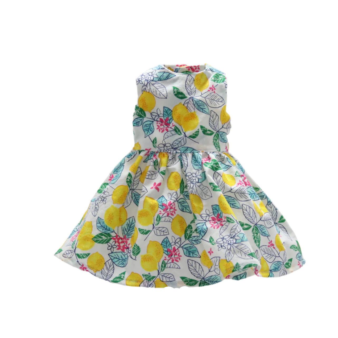 Short sleeve flowed dress