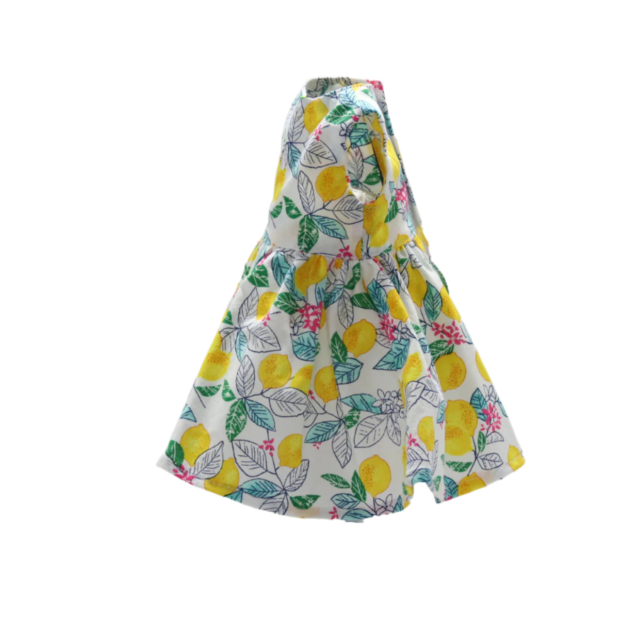 Short sleeve flowed dress